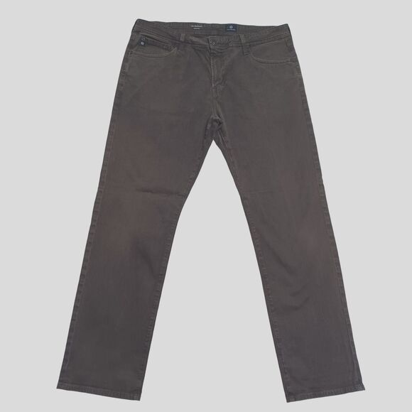 AG Adriano Goldschmied The Graduate Tailored Leg Men's Jeans W38 L32 Grey Color - Picture 2 of 15